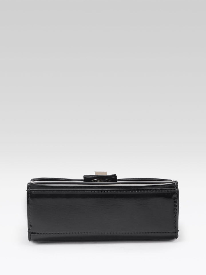DressBerry Structured Satchel with Detachable Sling Strap