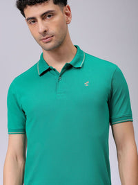 The Indian Garage Co Men Polo Collar T-shirt