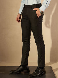 DENNISON Men Autofit Flexi waist Checked Trouser