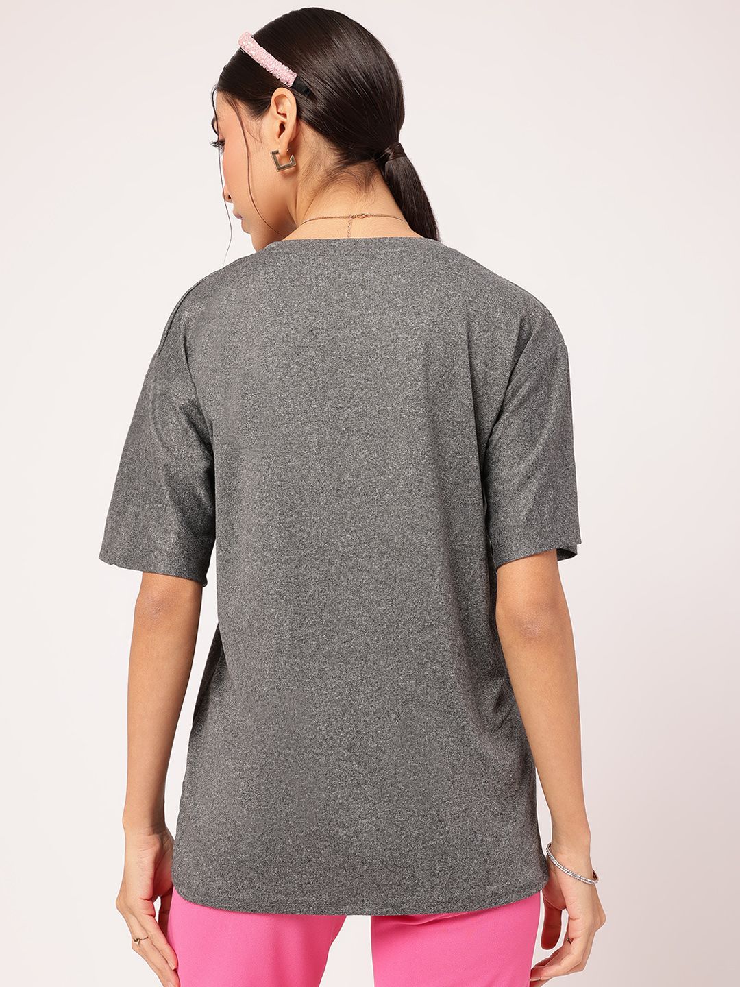 DressBerry Teddy Treasure Printed Relaxed Fit T-shirt