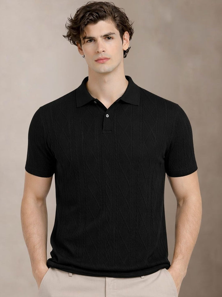 Baju-T Kolar Polo ADRO Lelaki