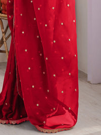 Saree mall Embellished Sequinned Floral Pure Georgette Saree