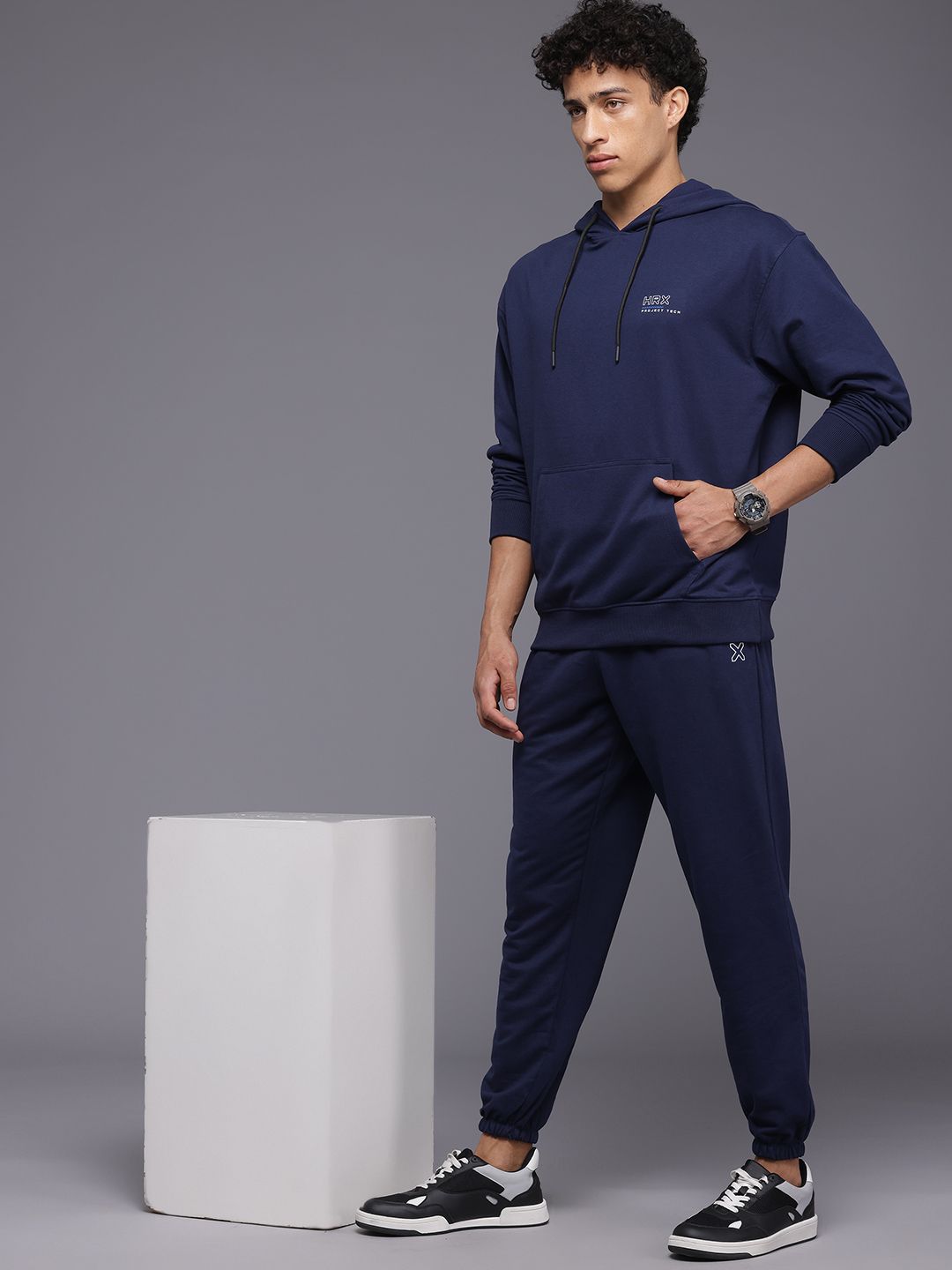 HRX by Hrithik Roshan Brand Logo Print Lifestyle Tracksuits