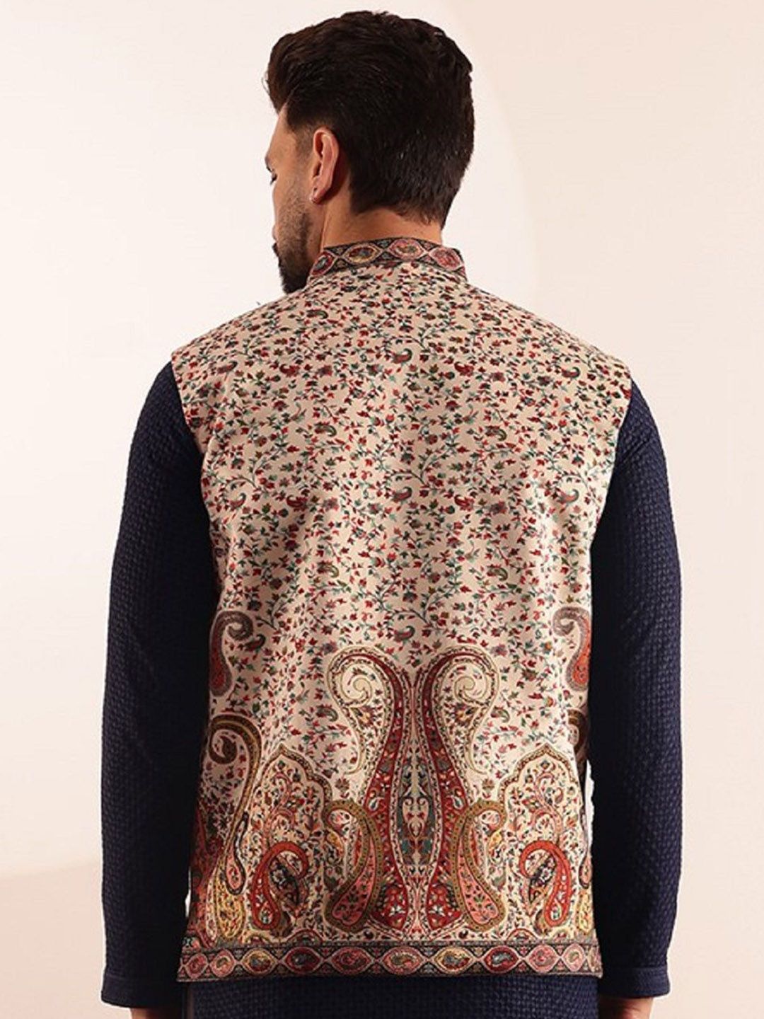 SOJANYA Paisley Printed Nehru Jaket