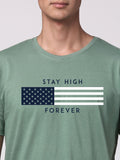 ADRO Men Graphic Printed Round Neck T-shirt