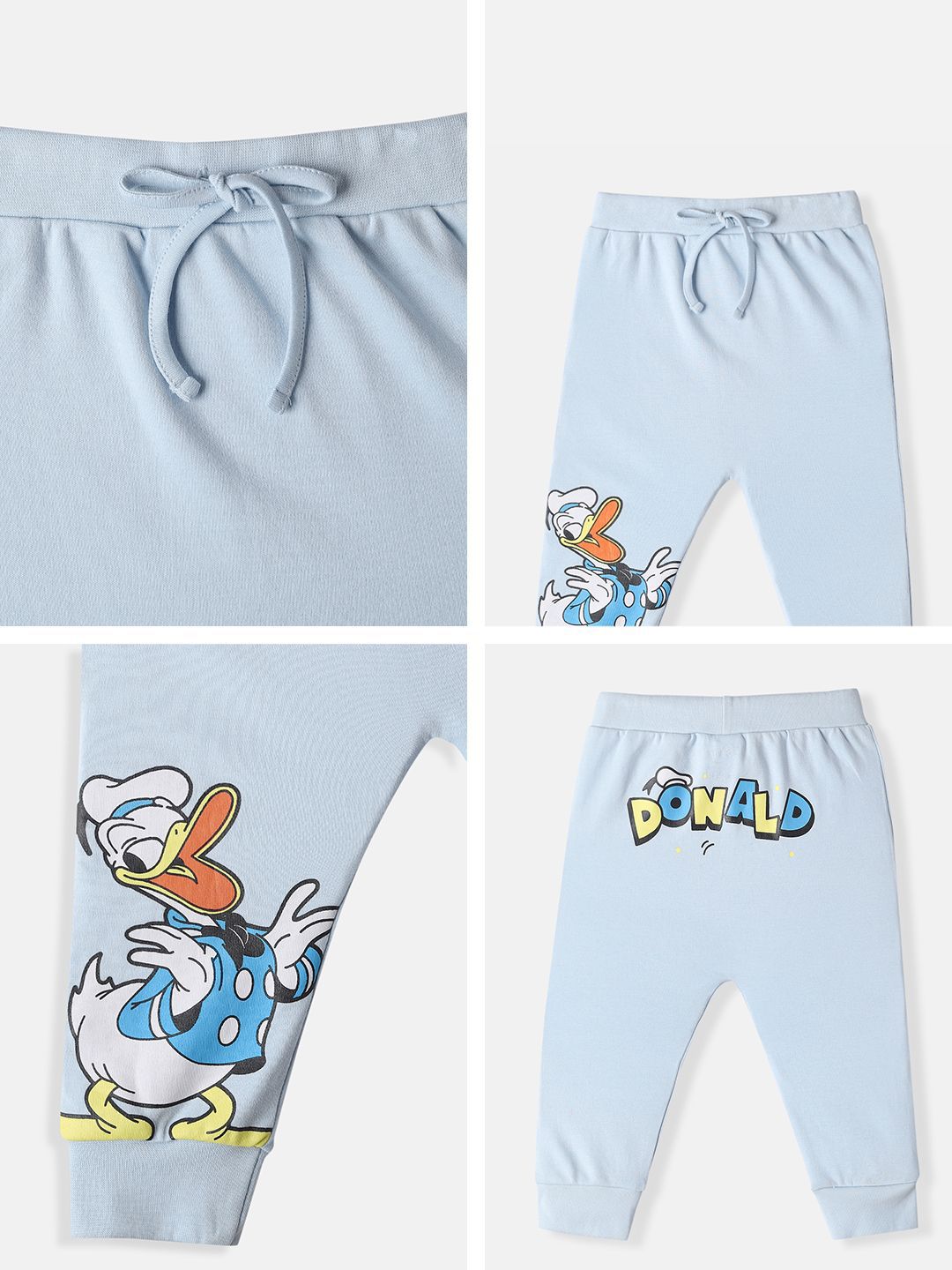 NautiNati Disney Donald Duck Baby Boys Blue Track Pant