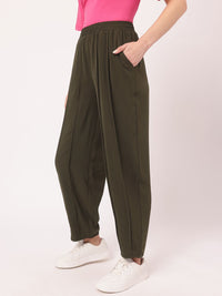 DressBerry Women Edgy Elegance Pleated Trousers