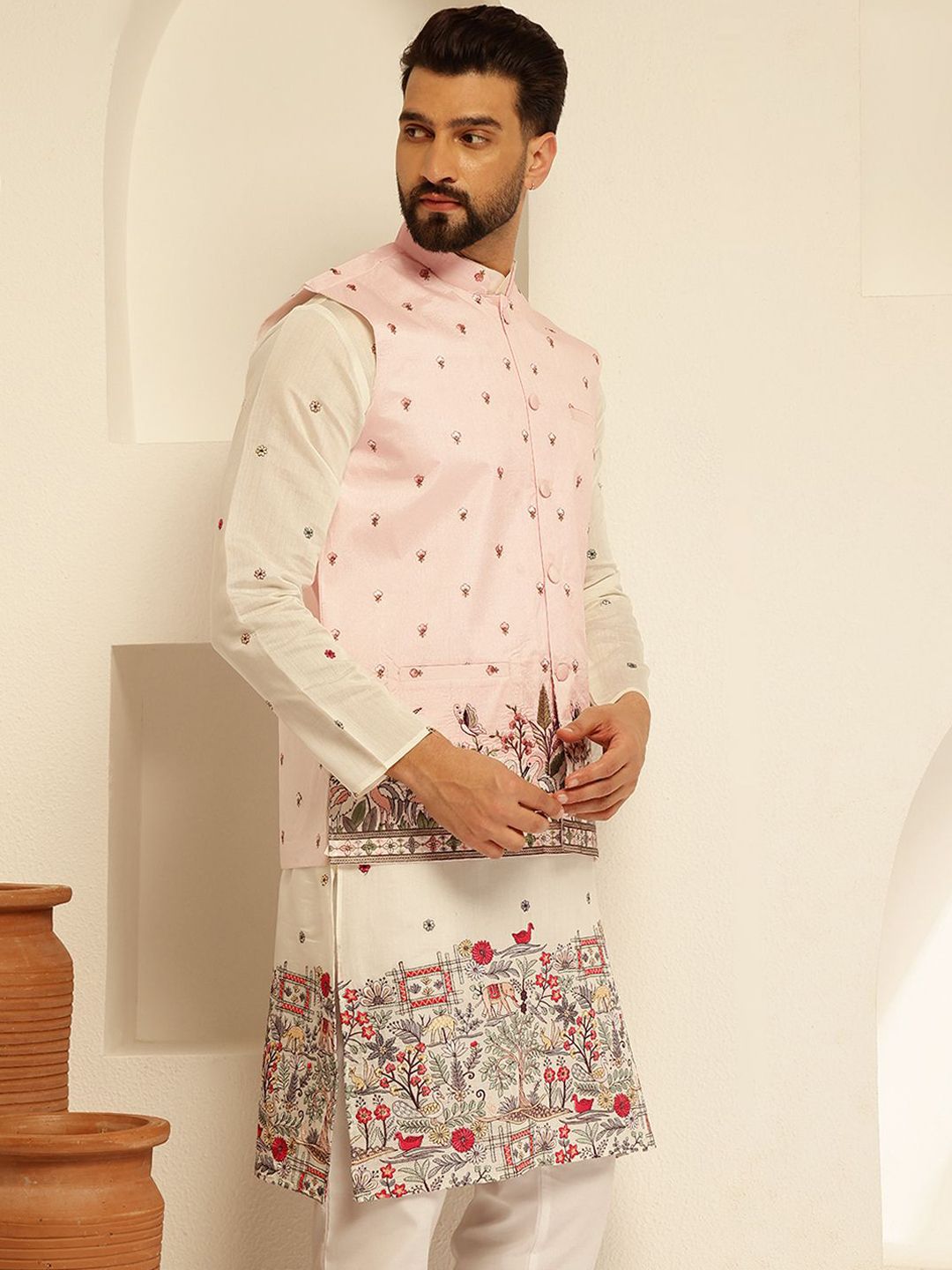 Jaket Nehru Sulam SOJANYA