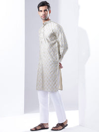 Anouk Men Ethnic Motifs Woven Design Kurta with Pyjama