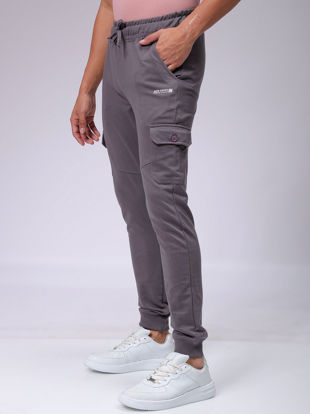 The Indian Garage Co Men Slim Fit Joggers