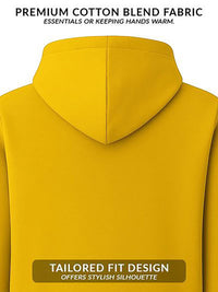 ADRO Men Printed Hooded Sweatshirt