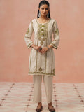 Kurta Sulam Benang Sulam Wanita Rumah Chikankari