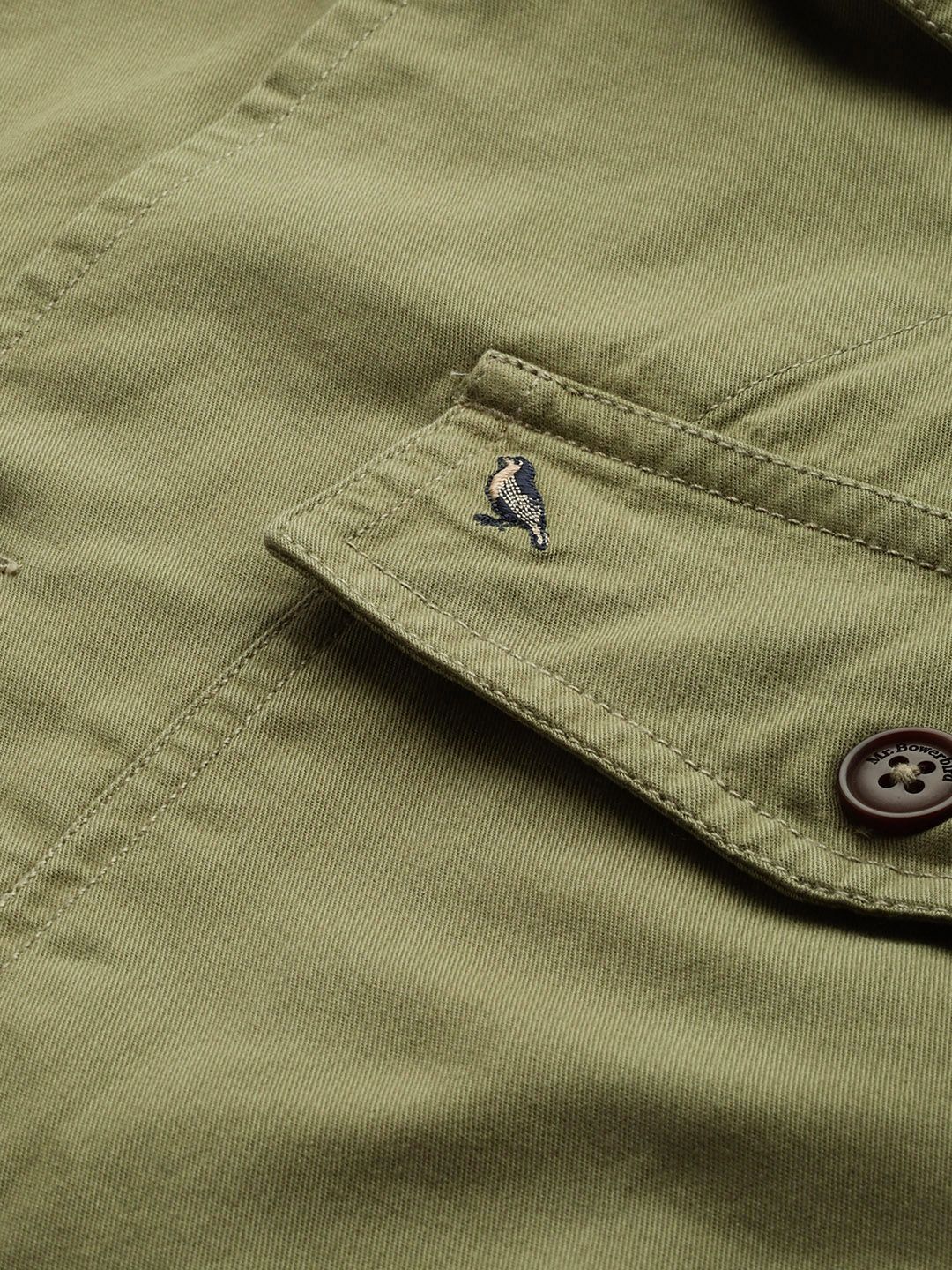 Mr Bowerbird Men Liberal Fit Pure Cotton Casual Shirt