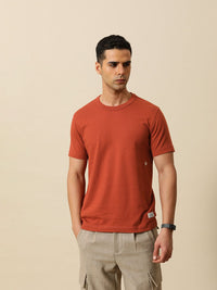 T-shirt Fit Leher Bowerbird Round Neck Bowerbird dengan buku nota