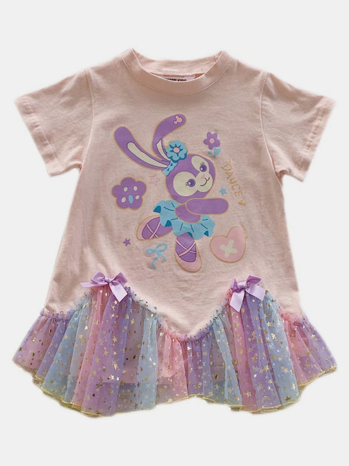 YK Print A-Line Dress
