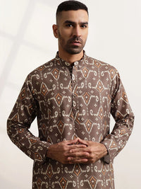 Anouk Men Printed Regular Kurta with Pyjamas