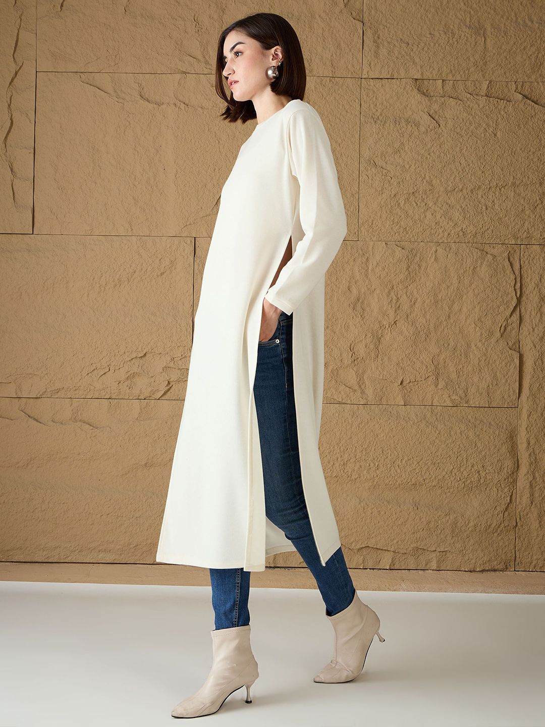 SASSAFRAS Women Longline Pullover