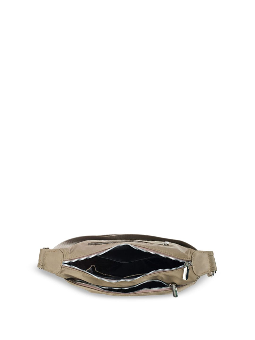 Lino Perros Unisex Solid Structured Sling Bag With Pouch