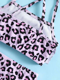 YK Girls Animal Printed Swimset
