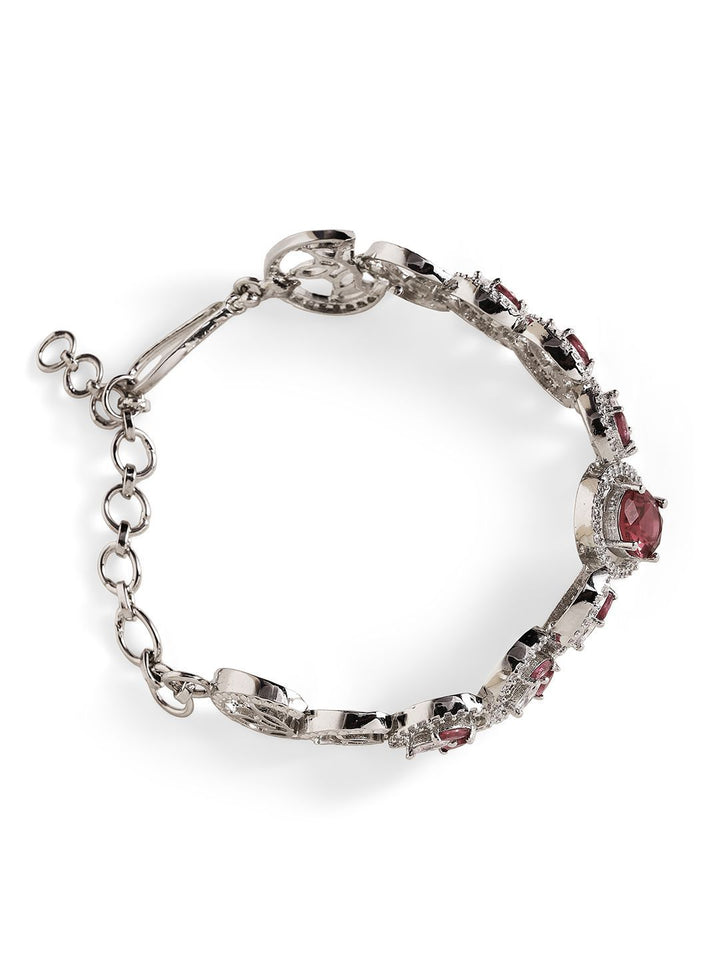 Gelang Wraparound Wraparound Priyaasi Silver American Diamond Diamond