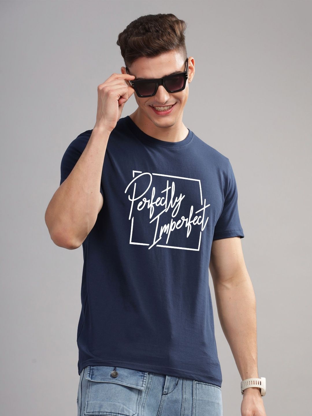 ADRO Men Printed T-shirt