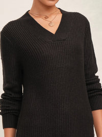 Tokyo Talkies Women Striped Knitted Pullover Sweater