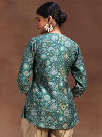 Libas Floral Printed Pleated Kurti