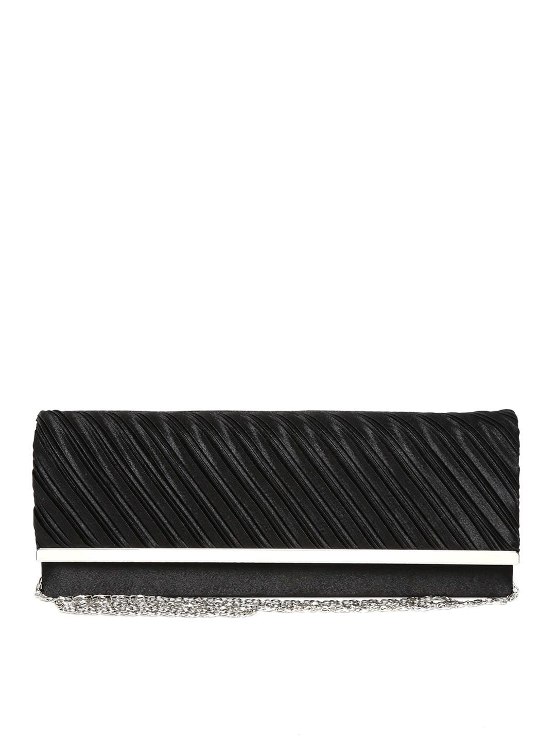 Lino Perros Women Black Box Clutch