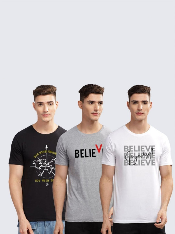 ADRO Men Printed T-shirt