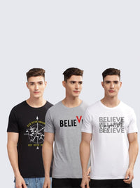 ADRO Men Printed T-shirt