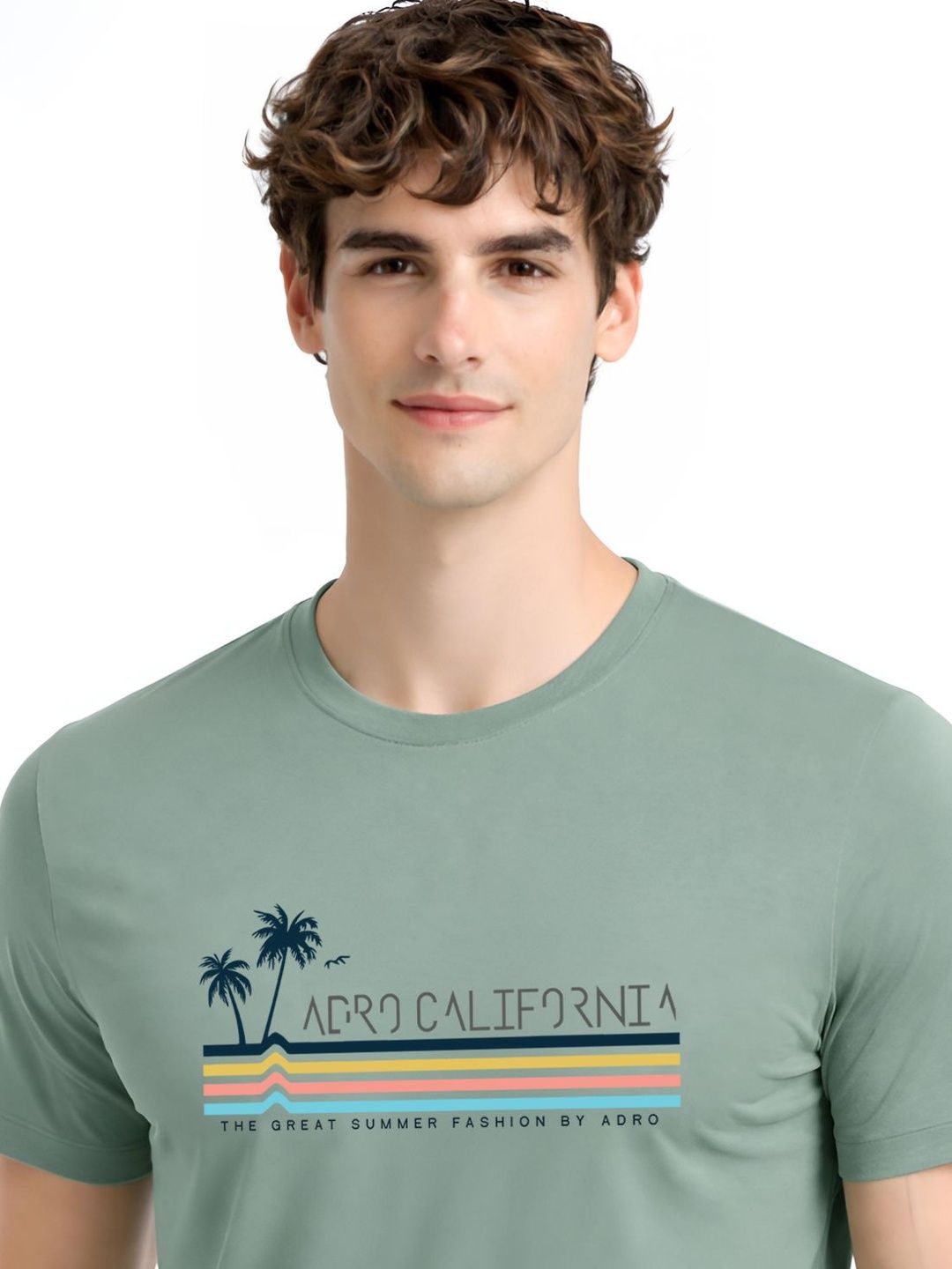 ADRO Men Printed T-shirt