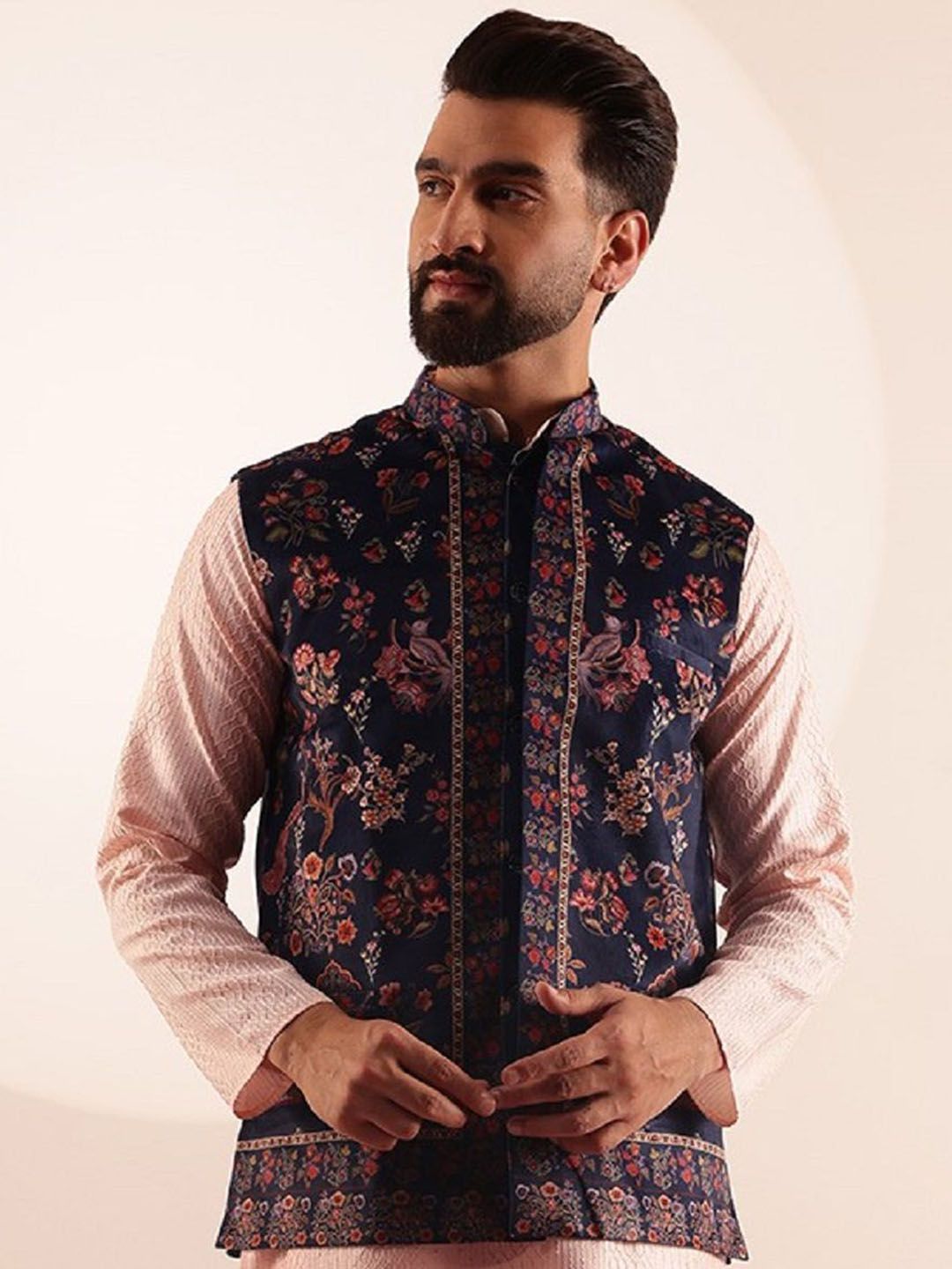 SOJANYA Printed Nehru Jacket