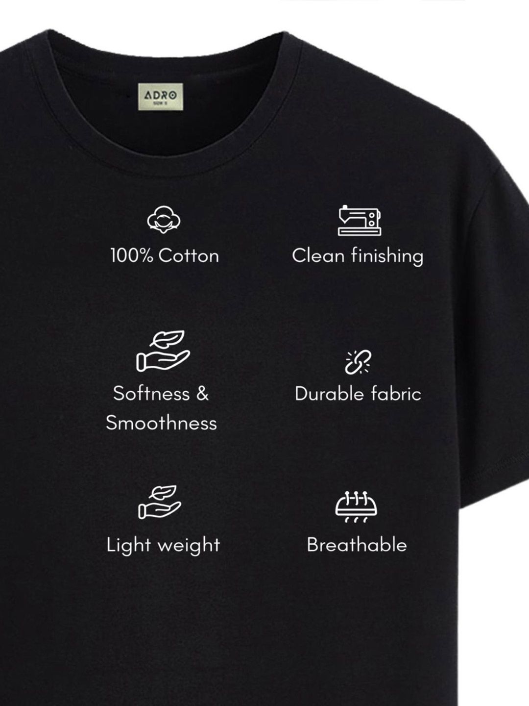 ADRO Men Printed T-shirt