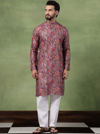 SOJANYA Men Floral Printed Kurta