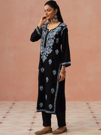 House of Chikankari Women Ethnic Motifs Embroidered Chikankari Kurta