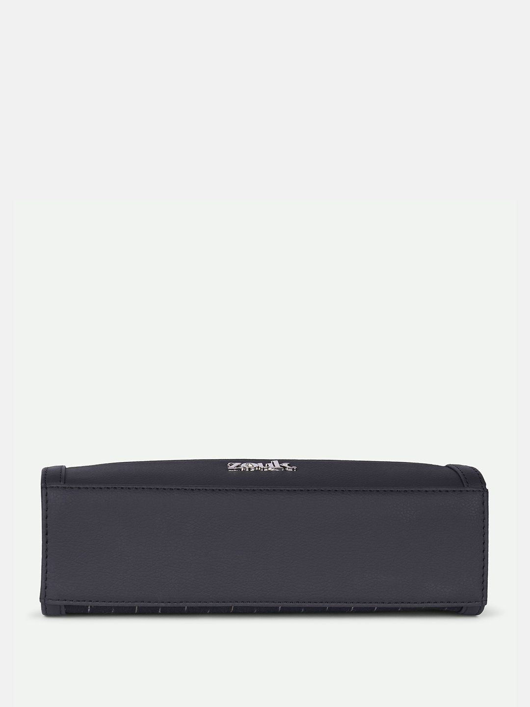 ZOUK Zoe Kolkata Nouveau Textured Structured Jute Sling Bag