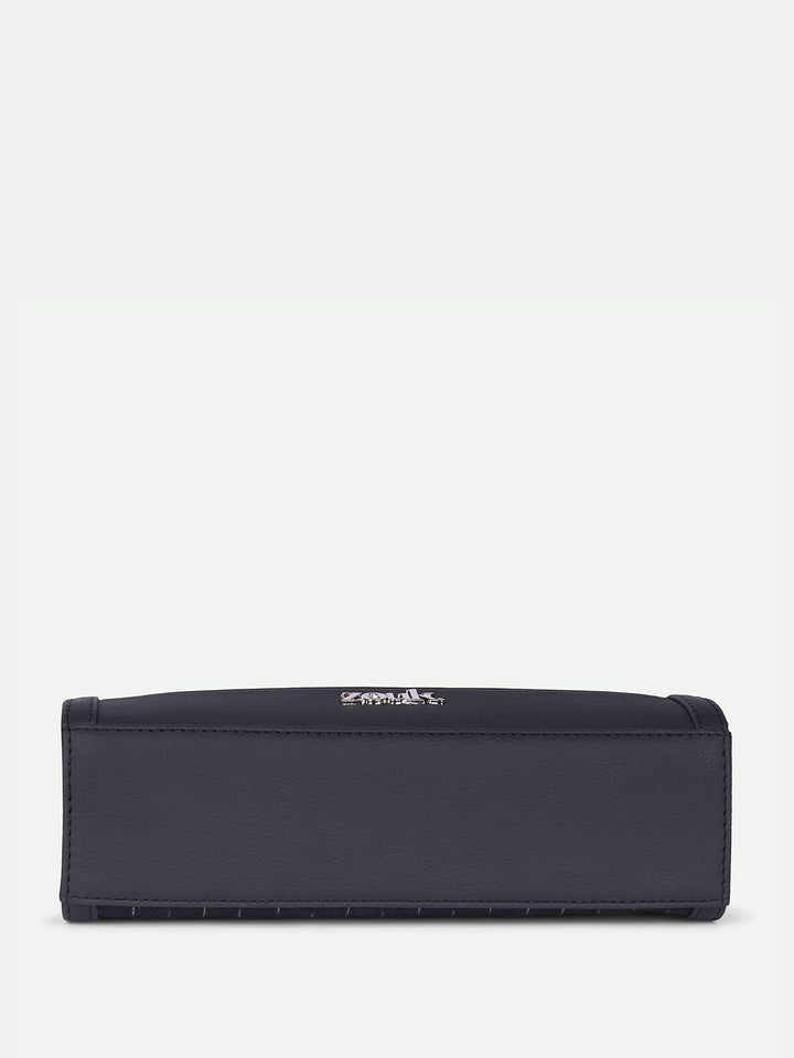 ZOUK Zoe Kolkata Nouveau Textured Structured Jute Sling Bag