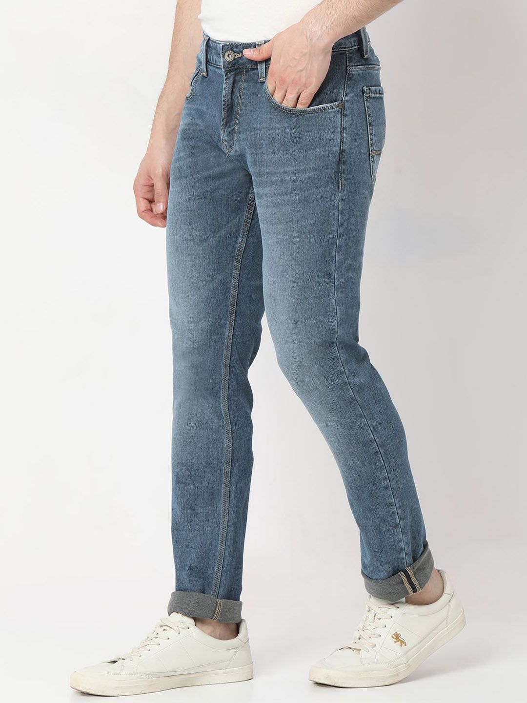 SPYKAR Men Slim Fit Low-Rise Stretchable Jeans