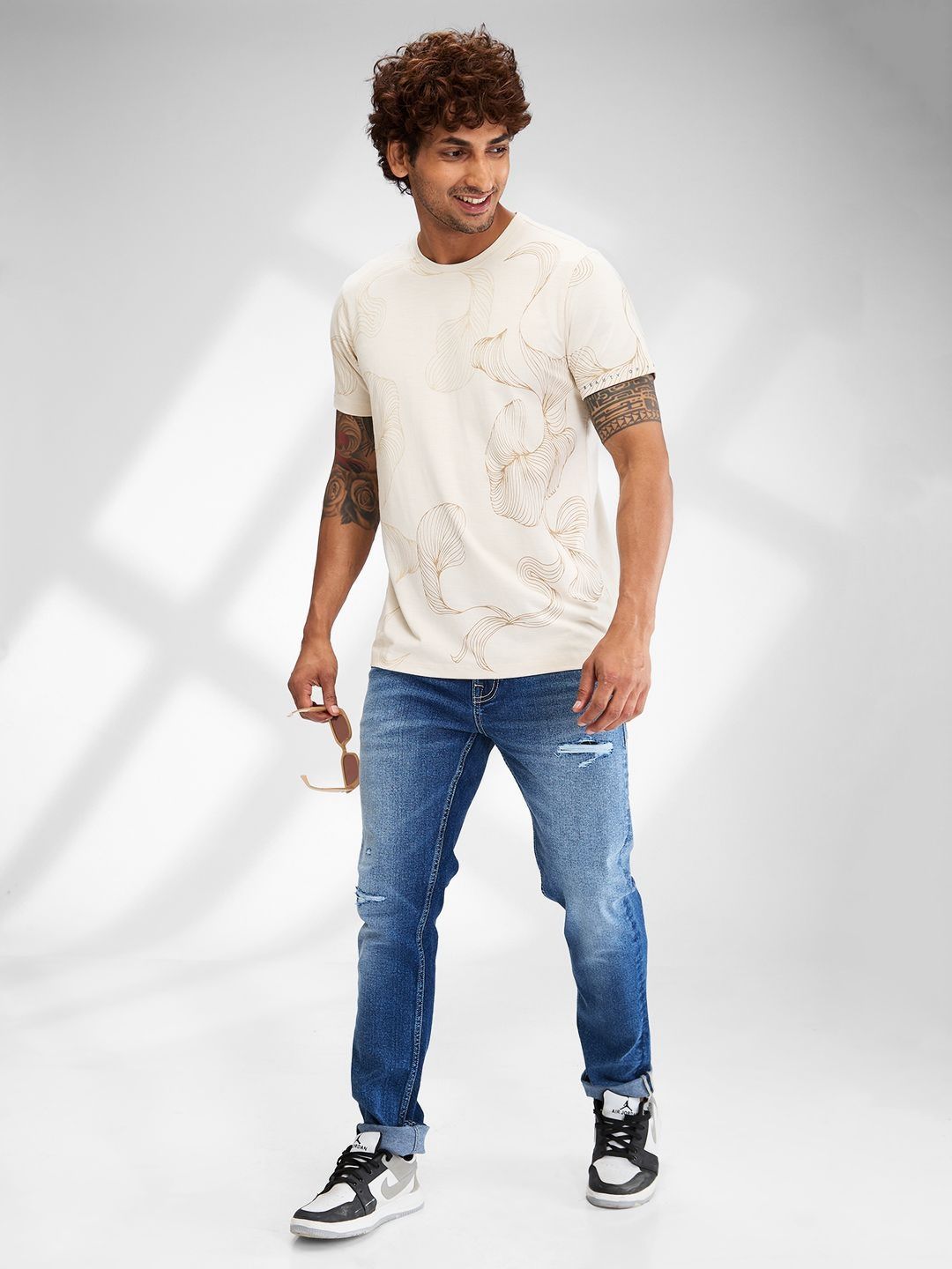 SPYKAR Men Pockets Slim Fit T-shirt