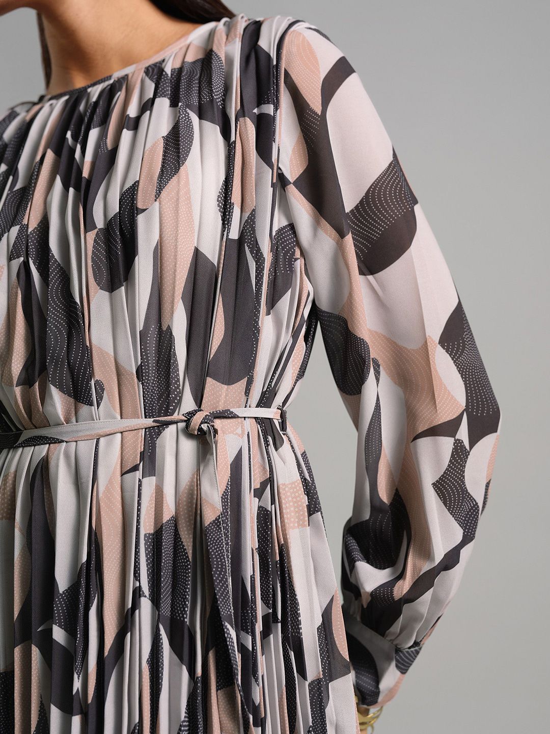 AND Women Printed A-Line Dress