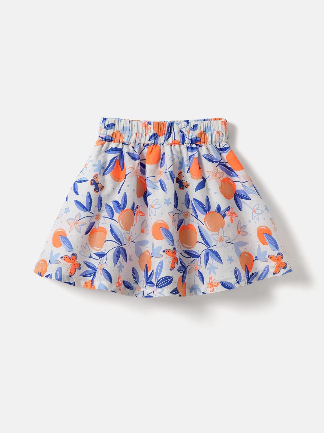 Nauti Nati Girls Printed Top with Skirt