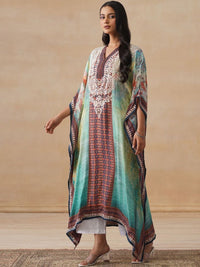 Rumah Chikankari Wanita Bercetak Chikankari Crepe Kurta