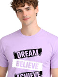 ADRO Men Typography Printed T-shirt