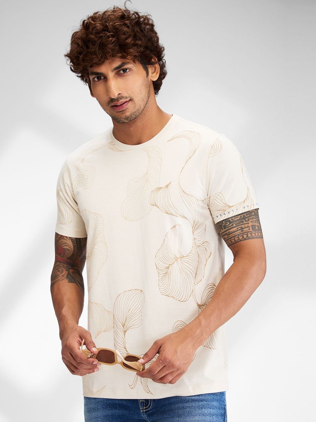 SPYKAR Men Pockets Slim Fit T-shirt
