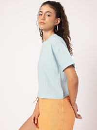 DressBerry Pastel Paradise Drop-Shoulder Sleeves Top