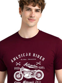 ADRO Men Printed T-shirt