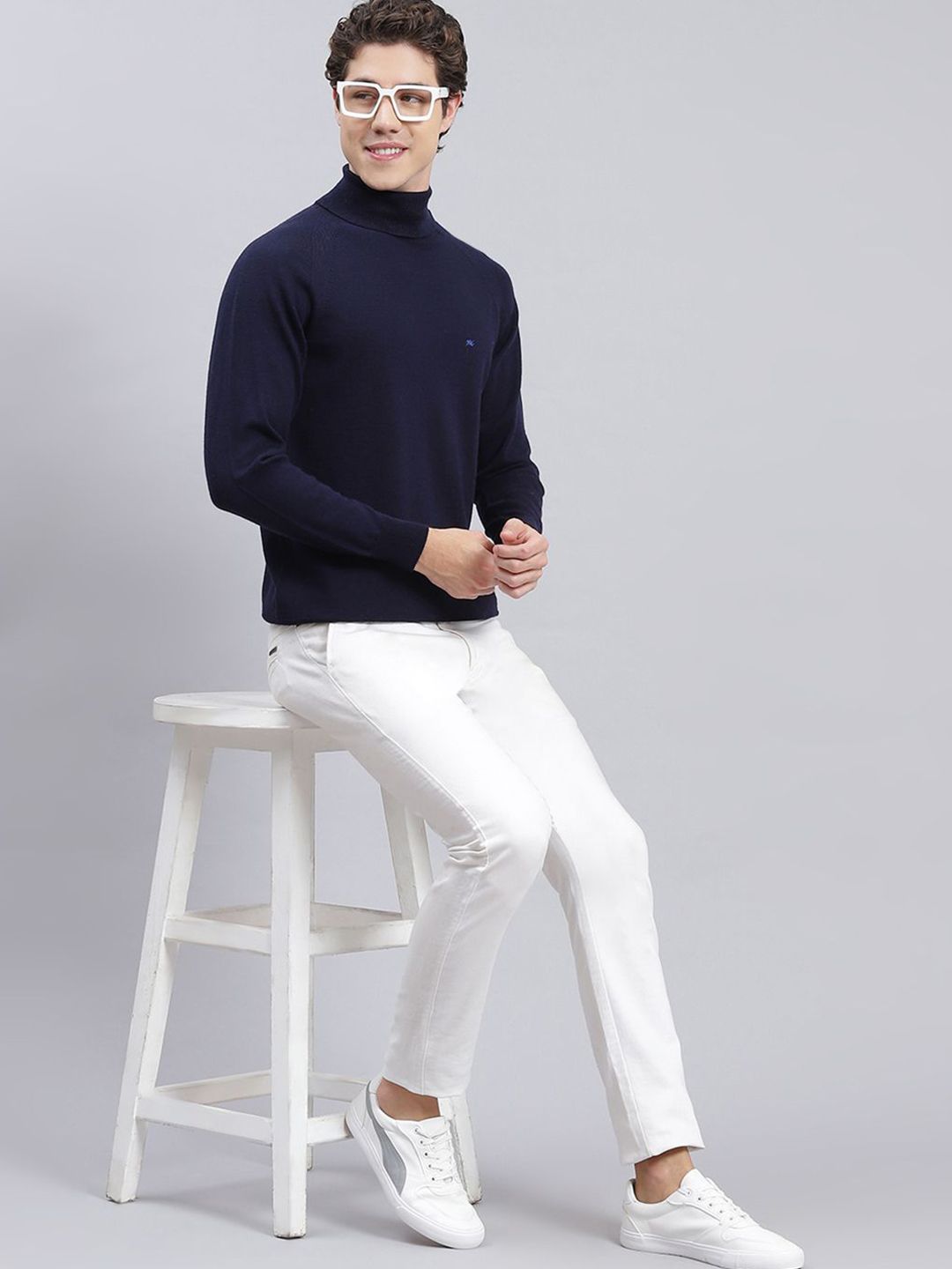 Monte Carlo Men Woollen Pullover