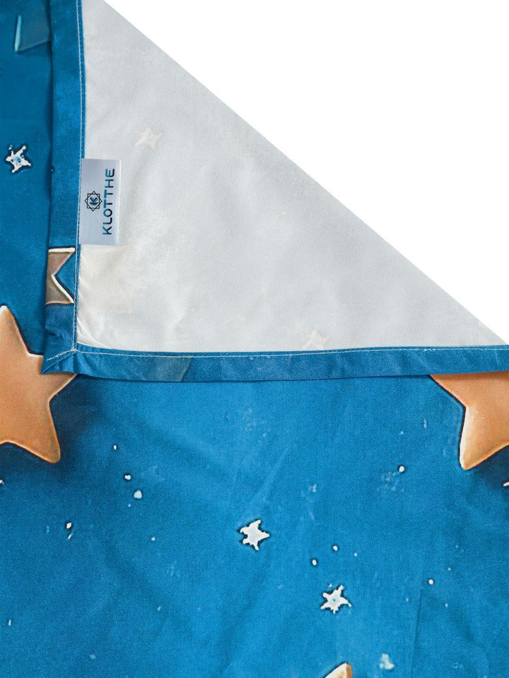 Klotthe Cartoon Printed 400 TC Double King 7D Bedsheet With 2 Pillow Cover-2.50m x 2.25m