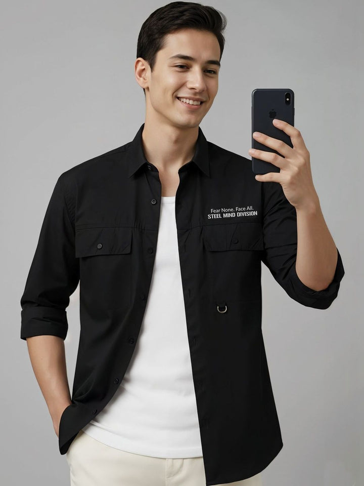 ADRO Men Standard Printed Casual Shirt
