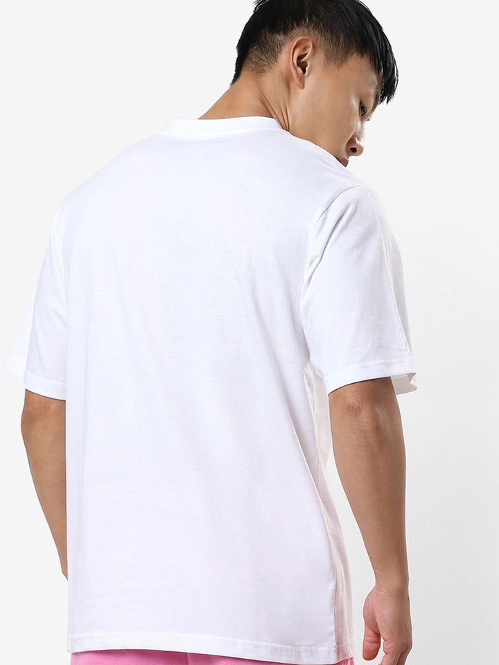 Bewakoof Men Death Roll Graphic Printed Oversized T-shirt